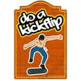 thumbnail image 1 of Do A Kickflip Novelty Sign | Indoor/Outdoor | Funny Home Décor for Garages, Living Rooms, Bedroom, Offices | SignMission personalized gift Wall Plaque Decoration, 1 of 5