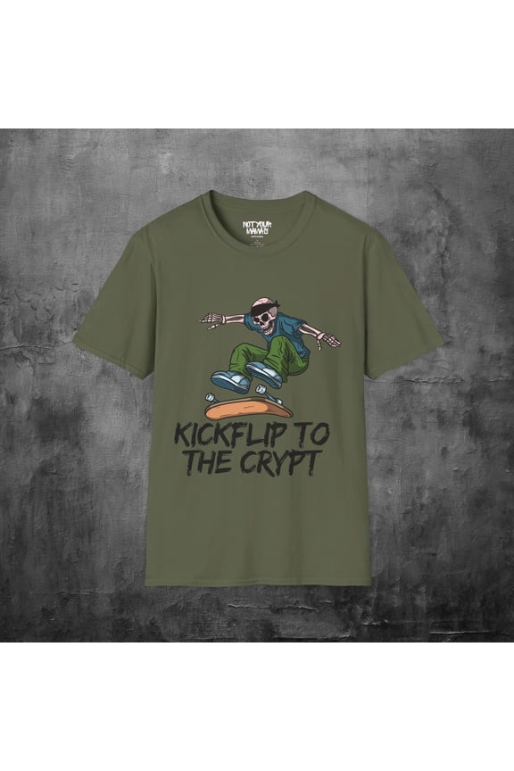 Kickflip to the Crypt T-Shirt