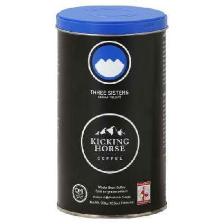 Kicking Horse Coffee | Three Sisters - Medium Roast; Smooth, Seductive; Whole Bean Coffee | 12.3 oz (350g)