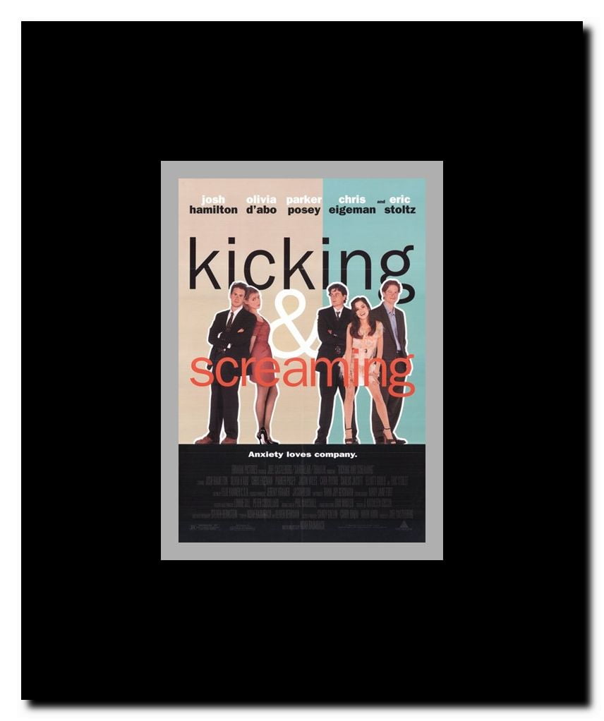 Kicking and Screaming Framed Movie Poster