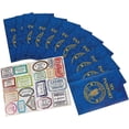 thumbnail image 1 of Kicko Passport Sticker Book 12 Pack - Boys/Girls Motivational Treats, Favors, Game Prizes, 1 of 7