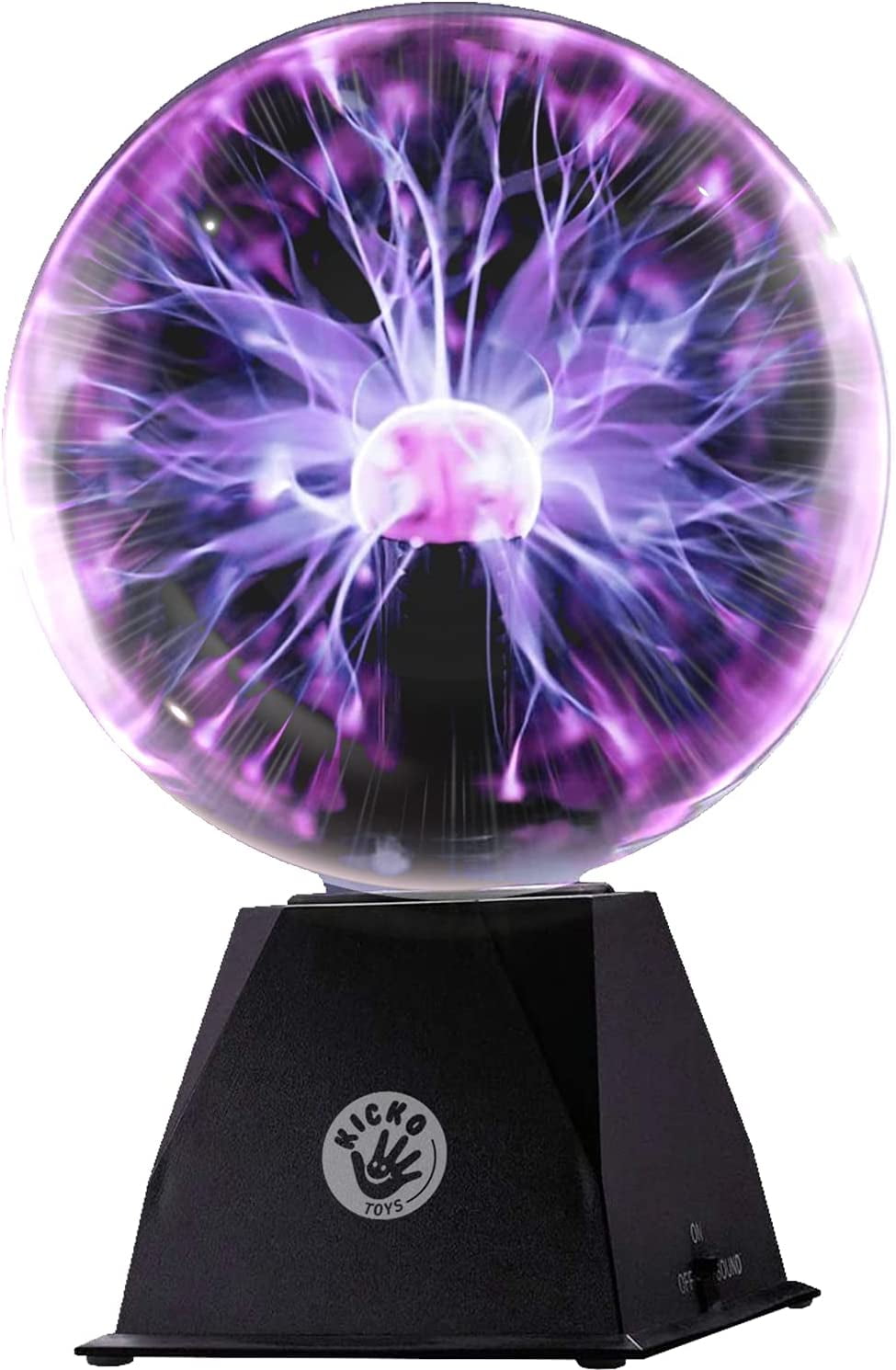 Plasma Ball, RAYWER 6 inch Touch & Sound Sensitive Plasma Globe, Blue  Nebula Novelty Lamp, Christmas, Party, Gift, Decoration 