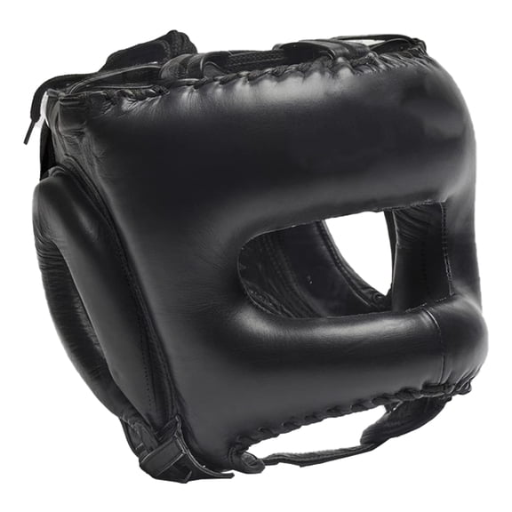 Kicks Boxing Helmets Closed Full Sports Headgear Martial Art Headgear Protector PU Leather Boxing Headgear for Men Adult