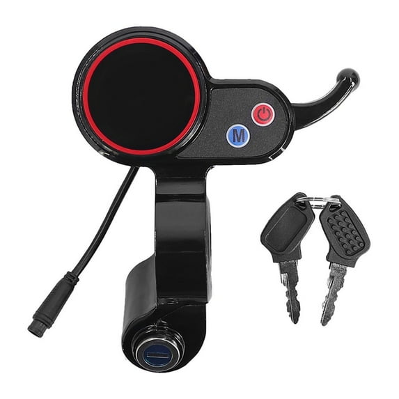 Kickscooter Lcd Display For H5 Electric Scooter Dashboard Accessories With Lock