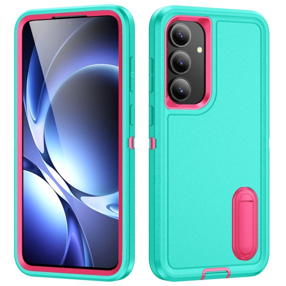 Kickstand Case for Samsung Galaxy S25 FE, Shockproof, Dropproof,slim & tough, pocket-friendly,Rugged phone case, Slim Fit for Samsung Galaxy S25 FE Phone Case with Built-in Kickstand,F