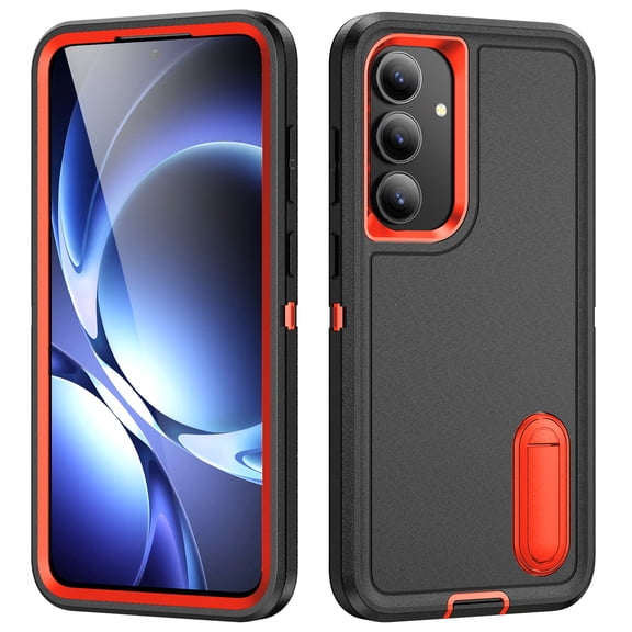 Kickstand Case for Samsung Galaxy S25 FE, Shockproof, Dropproof,slim & tough, pocket-friendly,Rugged phone case, Slim Fit for Samsung Galaxy S25 FE Phone Case with Built-in Kickstand,H