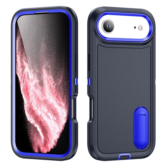 Kickstand Case for iPhone 17 Air, Shockproof, Dropproof,slim & tough, pocket-friendly,Anti-fall Rugged phone case, Slim Fit for iPhone 17 Air Phone Case with Built-in Kickstand,G