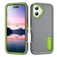thumbnail image 1 of Kickstand Case for iPhone 17, Shockproof, Dropproof,slim & tough, pocket-friendly,Anti-fall Rugged phone case, Slim Fit for iPhone 17 Phone Case with Built-in Kickstand,B, 1 of 9