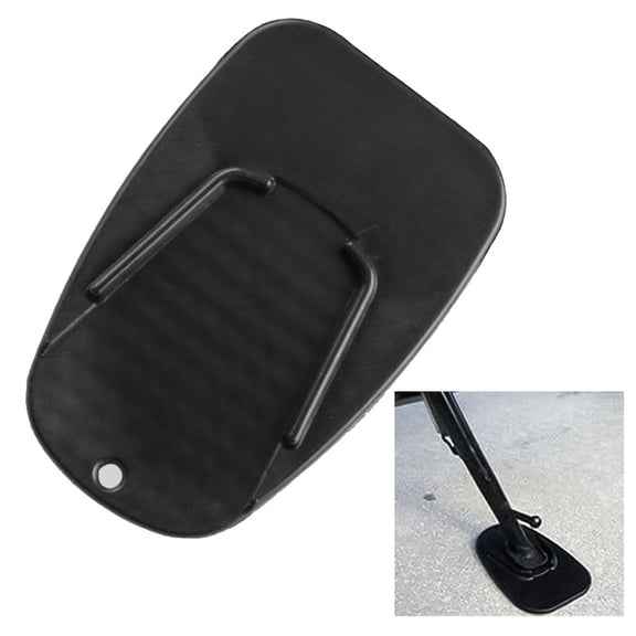 Kickstand Foot Pedal Kickstand Extension Plate Garage Use Soft Ground Parking Prevents Tip-Overs Special Pattern Design