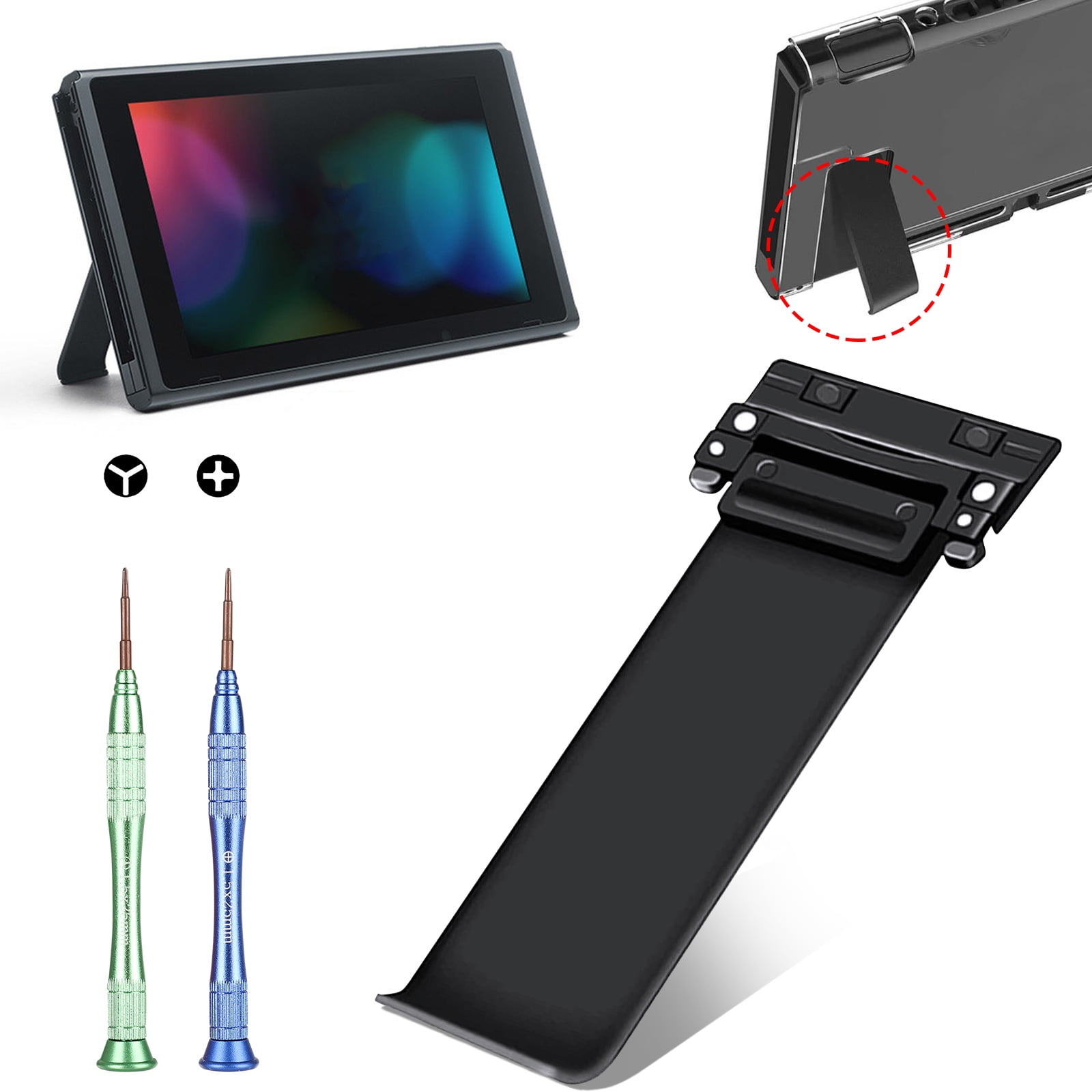Nintendo switch kickstand replacement new arrivals