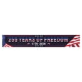 thumbnail image 1 of Kicpot Happy 4th of July Banner (118.1x19.7 Inches), Independence Day Banner for Outdoor Use, Memorial Day Patriotic Decorations for Yard and Garden, 1 of 5