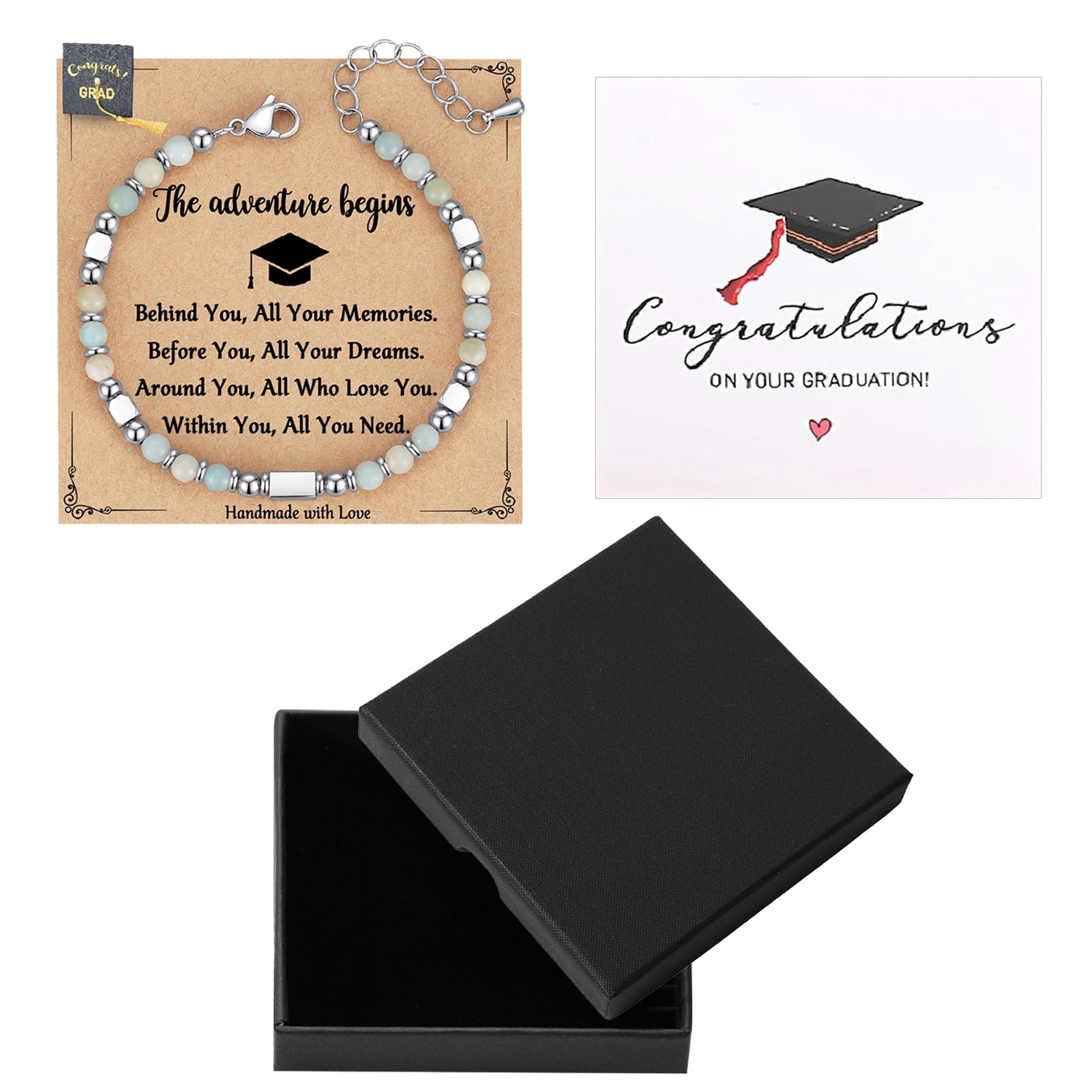 Kicpot Graduation Gifts for Her Him 2026, Class of 2026 Bracelet School ...