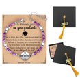 thumbnail image 1 of Kicpot Graduation Gifts for Her/Him 2025 Natural Stone Grad Bracelet Women/Men, Class of 2025 College High School Graduation Retirement Gifts, 1 of 7