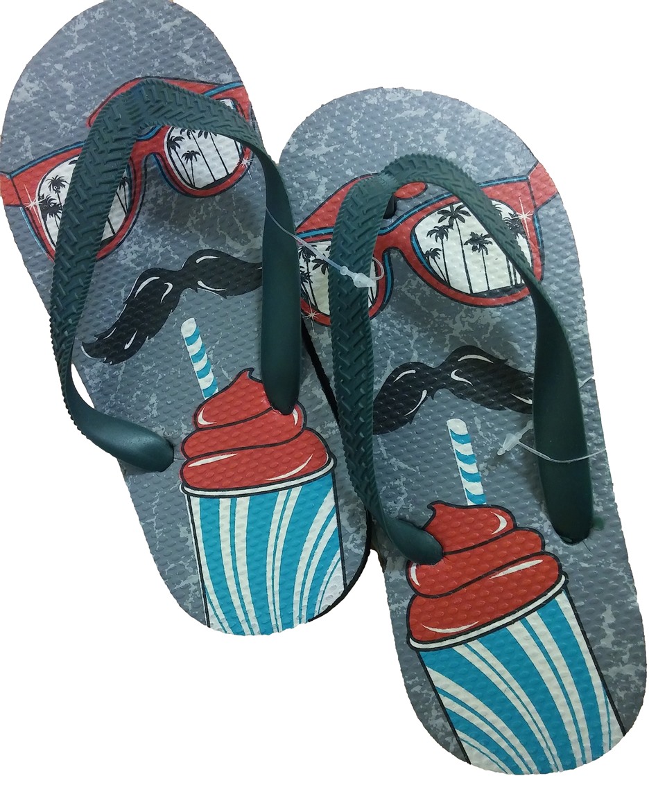 Kics Little Boys Cool Summer Flip Flops Shower Shoes Cartoon Sandals