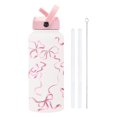thumbnail image 1 of Kid 32oz Water Bottle with Straw Lid - Portable Large Capacity Insulated Stainless Steel Water Bottles for Kids Girls - Travel Cup for School Sports, 1 of 5