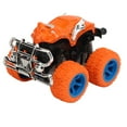 Kid 4 Wheel Inertia Truck Toy Children Portable Alloy Bright Color