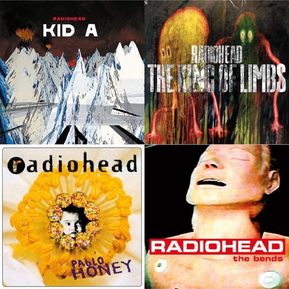 Pablo Honey (180G) & Bends (180G) & Kid A (2LP/180G) & King Of Limbs (180G)