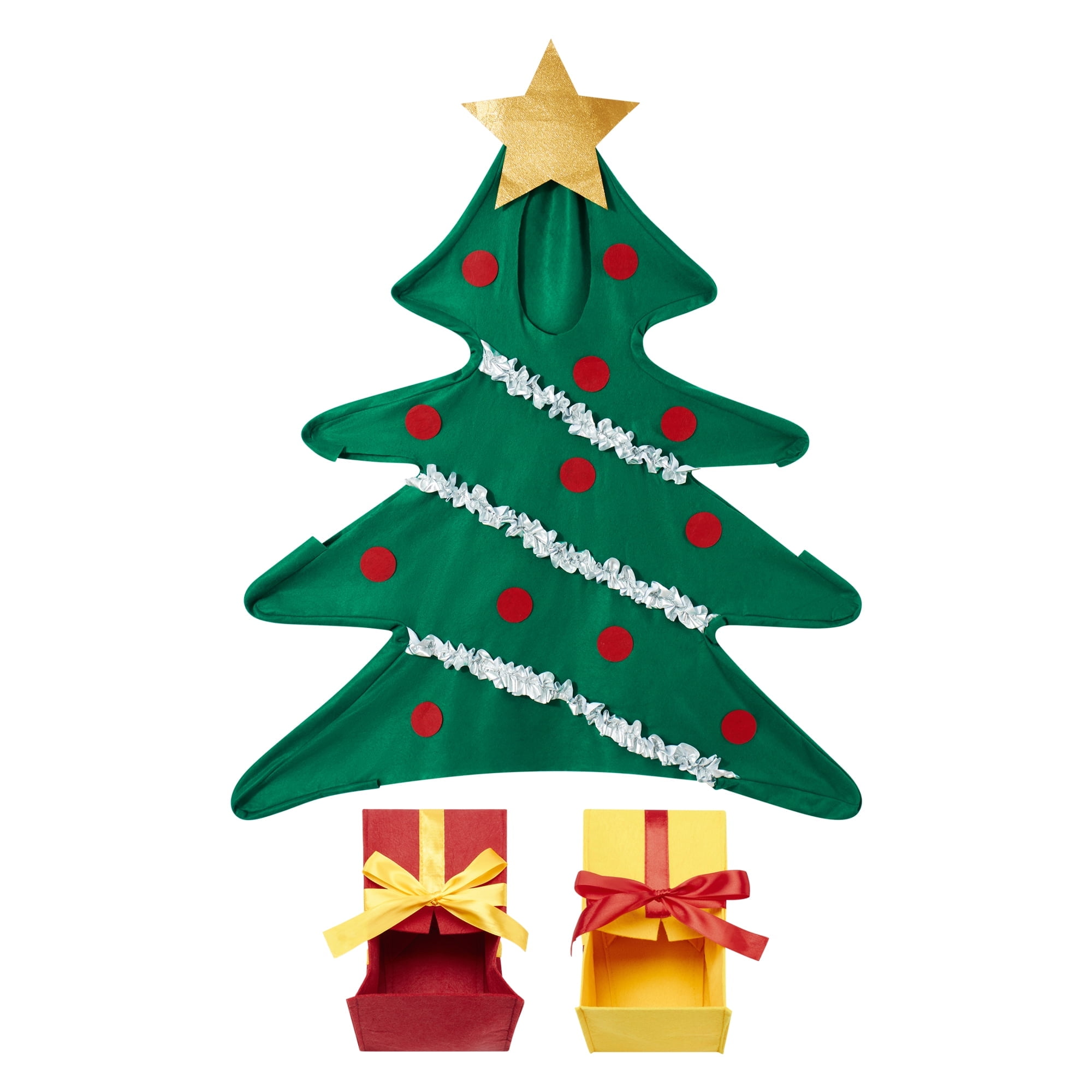 Kid Adult Christmas Tree Costume Cosplay Parentchild Costume Christmas