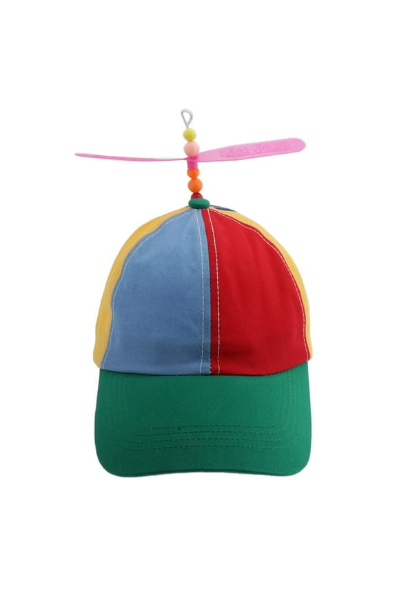 Kid/Adult Colorful Funny Baseball Hat Bamboo Sun Hat - Adults