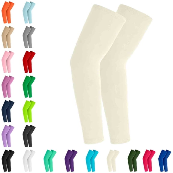 Kid Arm Sleeve UV Sun Protection Lightweight Breathable Compression Arm Sleeves Baseball Sleeves 3-7 Years