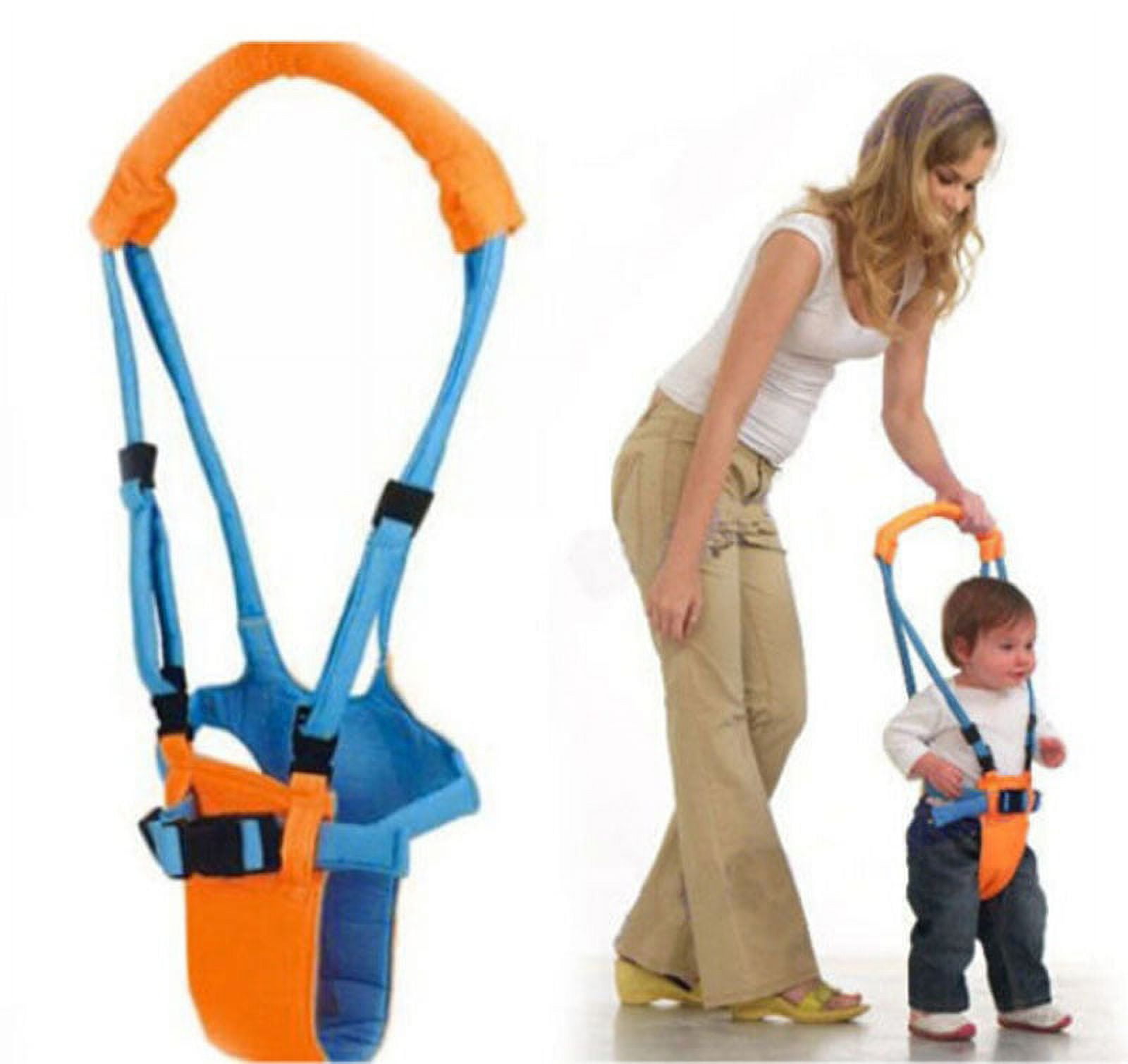 Baby Walking Harness Handheld Baby Walker Safe Stand Hand Held Baby Walking Assistant Walking Helper Breathable Safety Walking Harness Walking Belt for Toddler Infant Adjustable Walmart