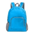thumbnail image 1 of Kid Backpack Lightweight Foldable Hiking Backpack Compact Travel Daypack with Side Pockets Blue One Size, 1 of 3