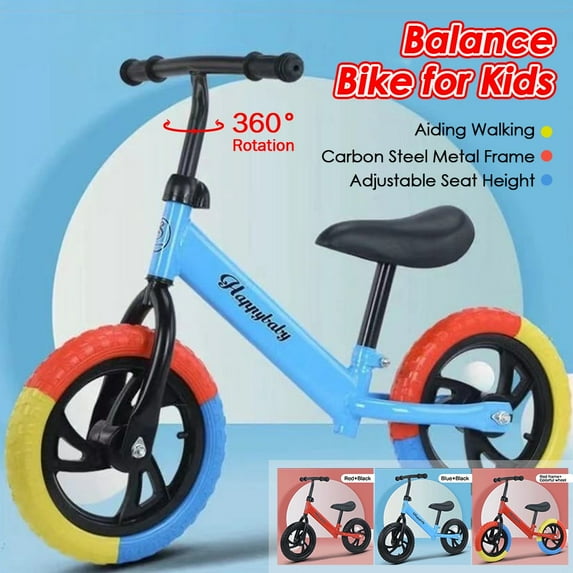 Kid Balance Bike,Toddlers Training Bicycle for Kids 2-6 Years No Pedal Push Bicycle Training Toy for Kid Christmas Halloween Gift