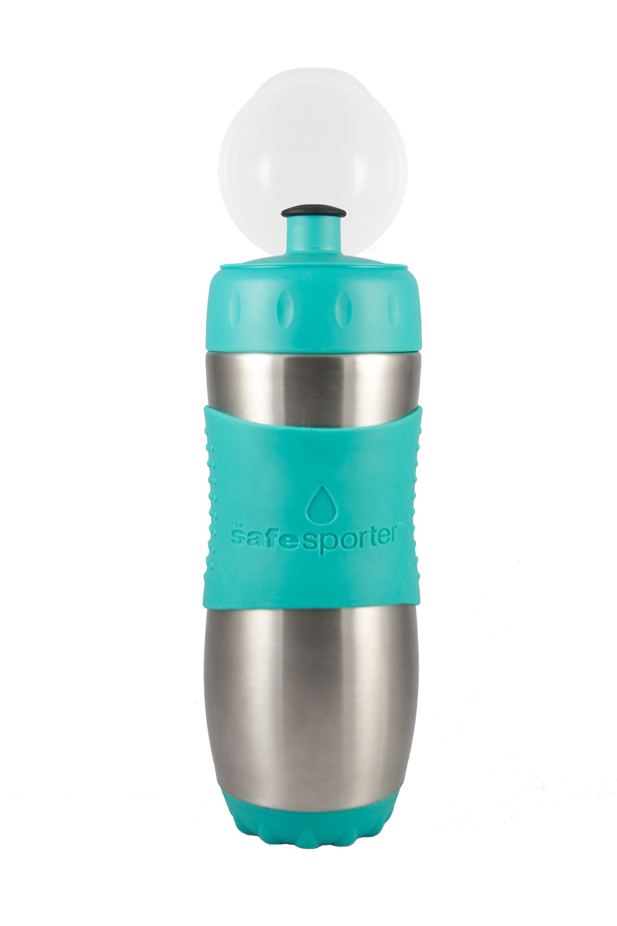 Zak Designs 14oz Stainless Steel Kids' Water Bottle with Antimicrobial Spout 'Baby Shark