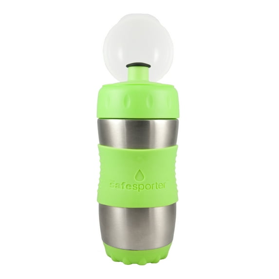 Kid Basix by New Wave Safe Sporter-Stainless Steel Lunch & Sport Water Bottle