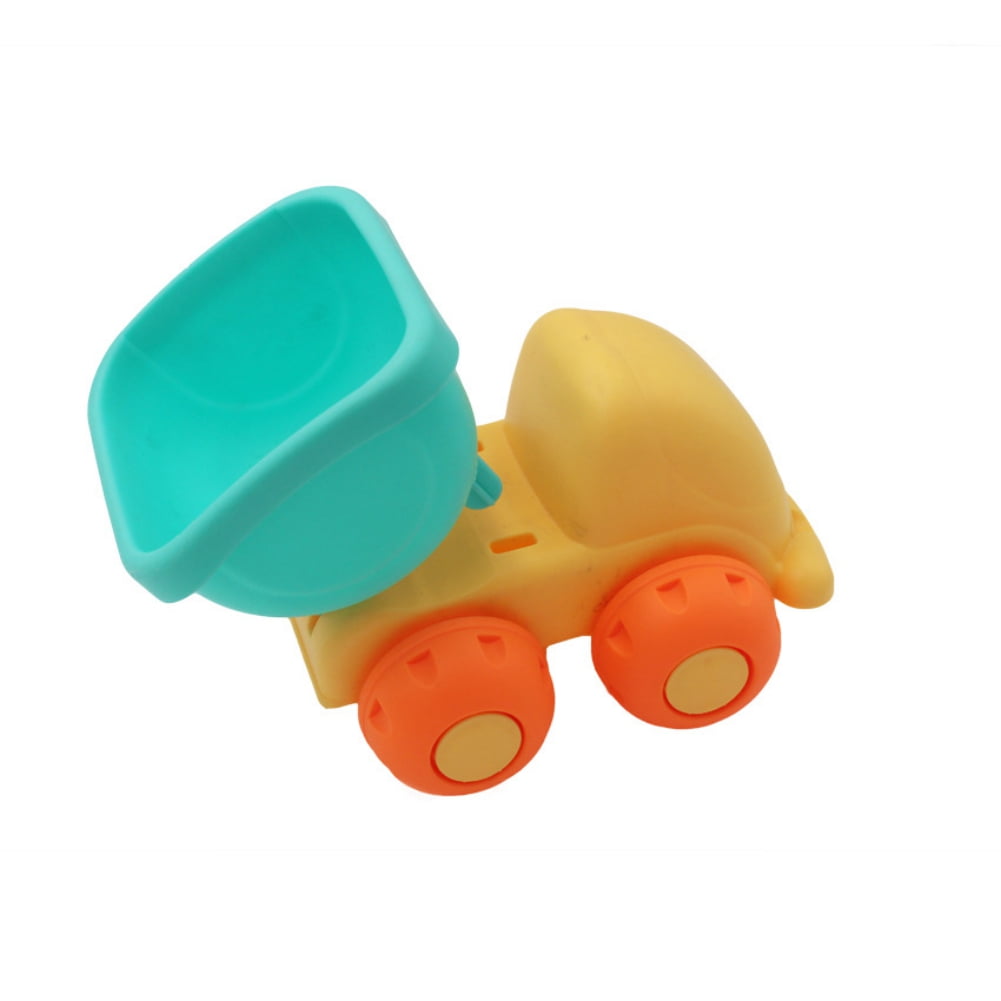 Kid Beach Toys, Beach Toy Car and Sea Animals Moulds for Kids Boys