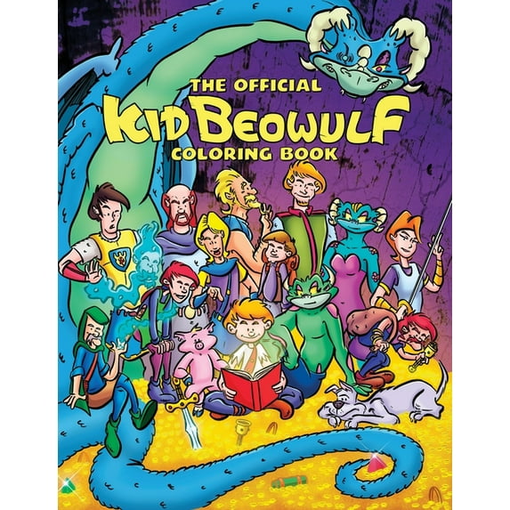 Kid Beowulf The Official Kid Beowulf Coloring Book, (Paperback)
