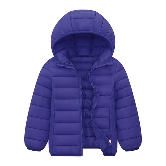 Kid Big Boys Winter Coats & Jackets,Kids Lightweight Padded Hooded Puffer Autumn and Winter Coat,3-11 Years