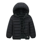 BAOZHUSS Kid Big Boys Winter Coats & Jackets,Kids Lightweight Padded Hooded Puffer Autumn and Winter Coat,3-11 Years