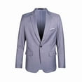 thumbnail image 1 of Kid Boys Blazer Long Sleeve Jackets Boys Gray Jacket Kids Blazers For Boys Boy Jacket Size 6XL Formal Outfits, 1 of 2