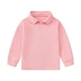 thumbnail image 1 of Kid Boy Boys Uniform Shirts Boys Polo Shirt With Short Sleeves Rugby Shirt 4-5 Years, 1 of 4