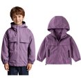 thumbnail image 1 of Kid Boy Jackets Wind Breaker Zip Hoodie Kids Lightweight Jacket Fall Outfits Kids Clothes Girls Size 8-9 Years, 1 of 4