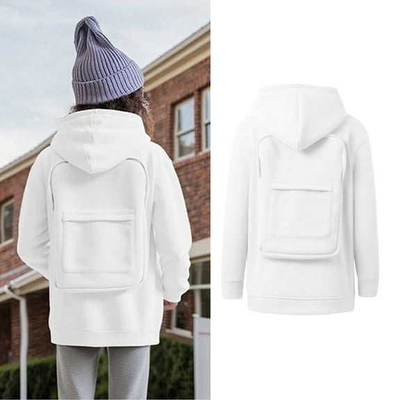 Kid Boys Creative Hoodie with Backpack Zipper Hoodies Kids Lightweight Long Sleeve Hoodies 6-7 Years Girl Clothes for School