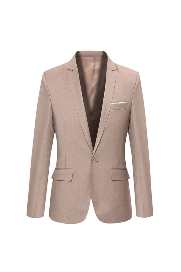 Kid Boys Jacket Long Sleeve Jacket Brown Blazer Dress Blazer For Boys Boys Spring Jacket Boys Suit Size 6XL Formal Outfits