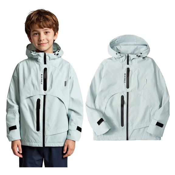 Kid Boys Jacket Wind Breaker Zipper Hoodie Lightweight Jacket Fall Jacket Girl Hoodies Size 9-10 Years
