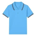 thumbnail image 1 of Kid Boys Polo Shirt Boys Polo Shirts Short Sleeve Shirt Rugby Shirts 3-4 Years, 1 of 2