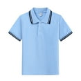 thumbnail image 1 of Kids Boys Shirt For Boys Polo Shirts With Short Sleeves Rugby Shirts 5-6 Years, 1 of 2