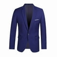 thumbnail image 1 of Kid Blazer For Boy Long Sleeve Jackets Blue Suit Kids Blazers For Boys Boys Jackets Boys Suit Size 6XL Formal Outfits, 1 of 2