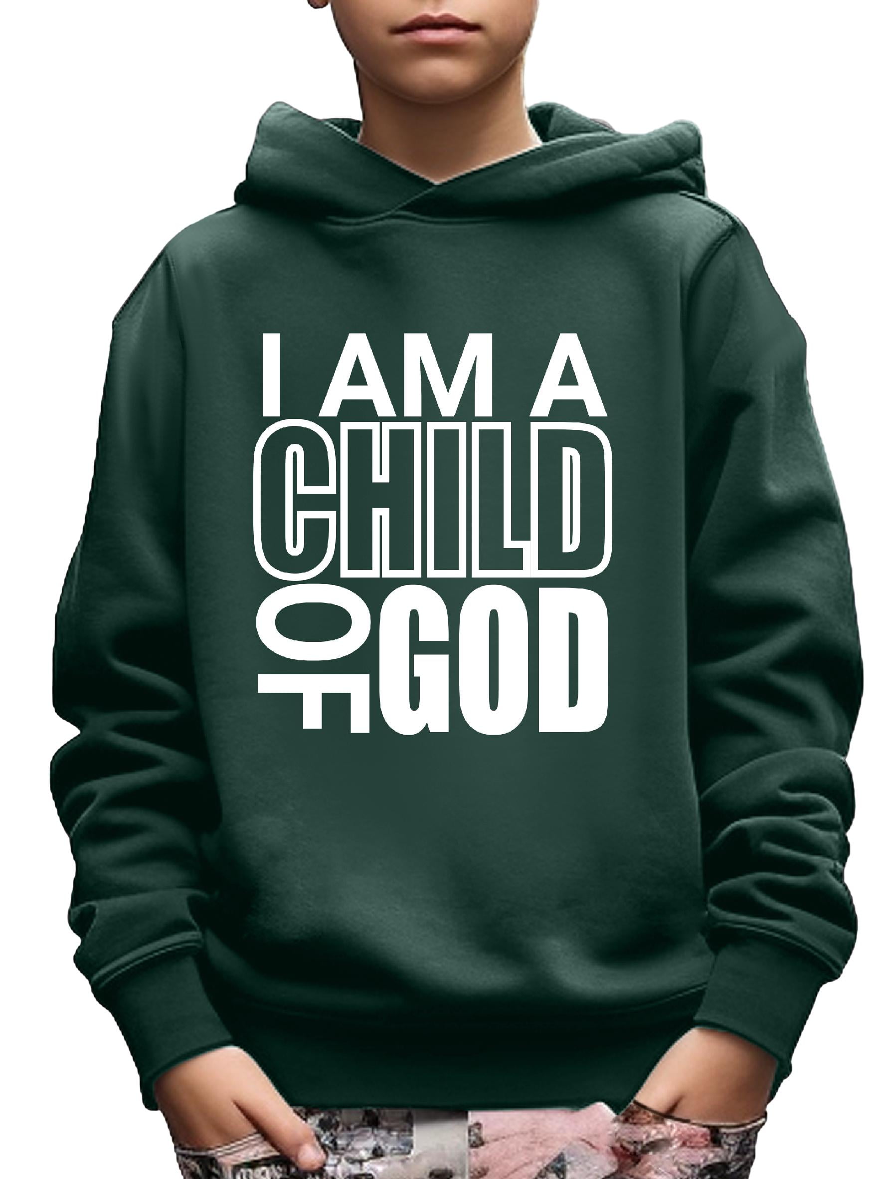 I Am A Child of God Kids Sweatshirt I Am A Child of God Kids Sweatshirt