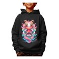 thumbnail image 1 of Kid Boys Tops Year Of The Dragon Print Hoodies Pullover Long Sleeve Casual Graphics Design Spring Fall Sweatshirt, 1 of 9