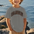 thumbnail image 1 of Kid Boys Tshirt Los Angeles Shirts Letter Print short Sleeve Short Sleeve Crewneck Undershirts Shirts for Girls 10-11 Years, 1 of 3