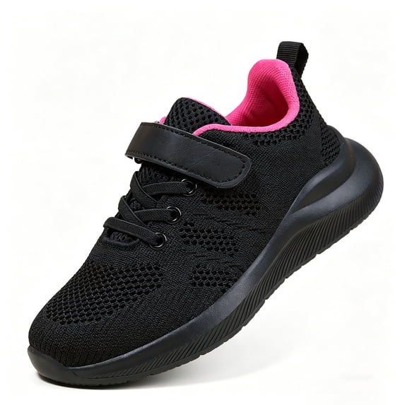 Kid Boys and Girls Breathable Mesh Casual Athletic Sneakers for Jogger, Running, Tennis, Back To School