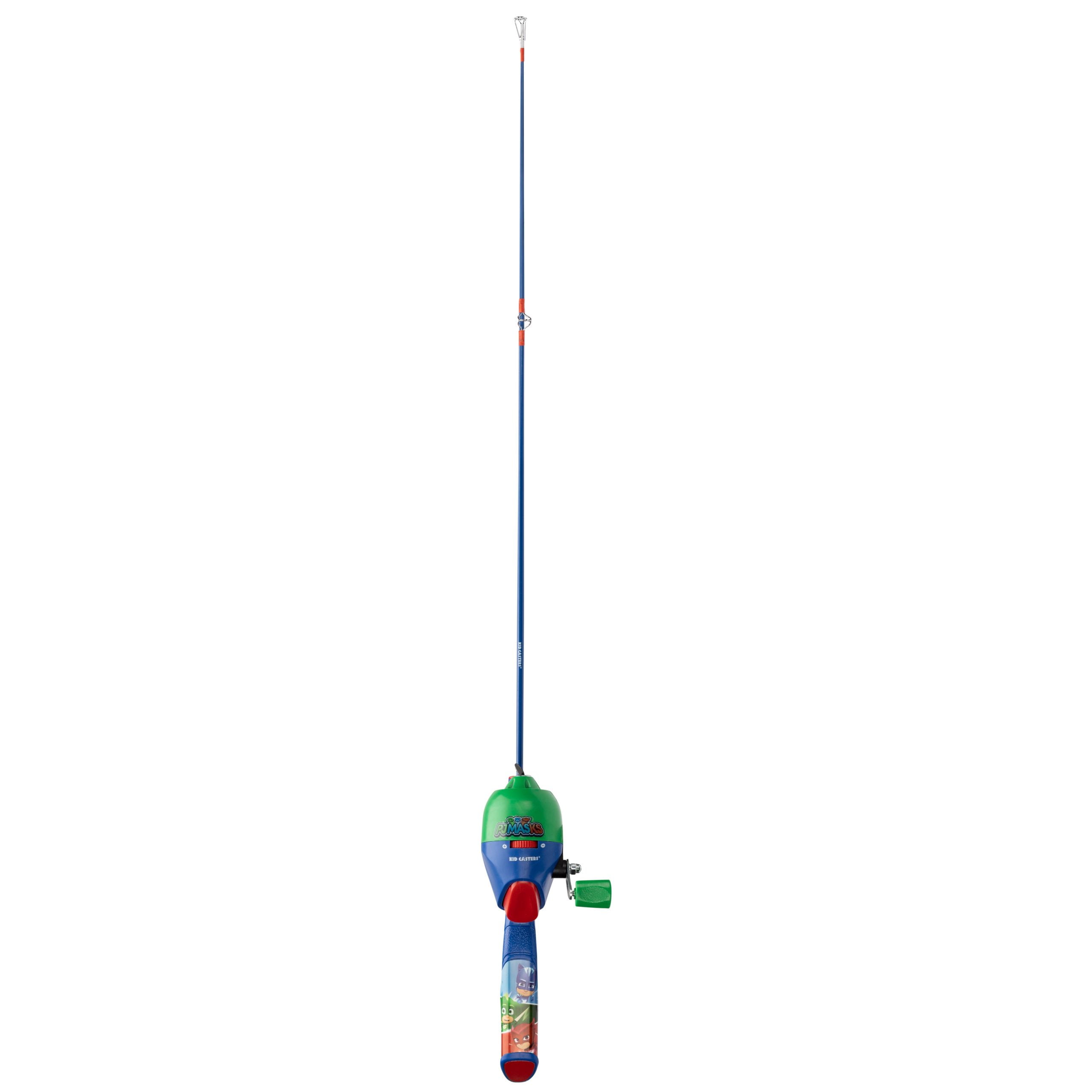 Eccomum Kids Fishing Pole with Spincast Reel Telescopic Fishing Rod Combo Full Kits for Boys, Girls, and Adults, Size: 47, Blue