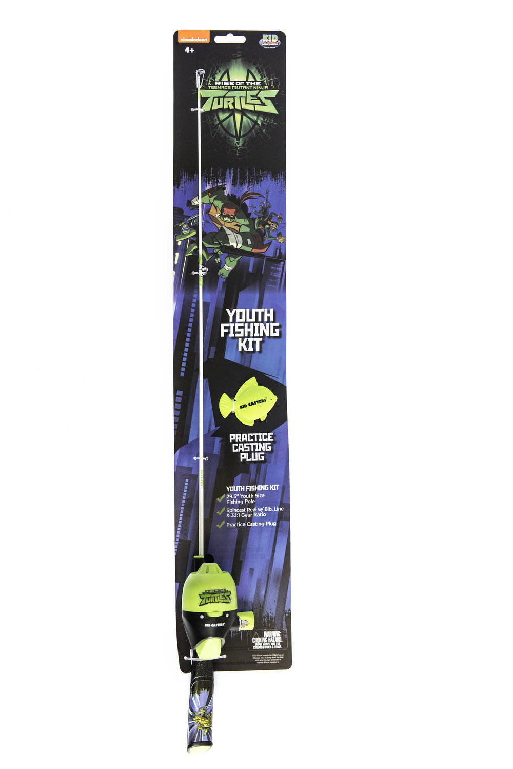 Kid Casters Teenage Mutant Ninja Turtles Fishing Kit