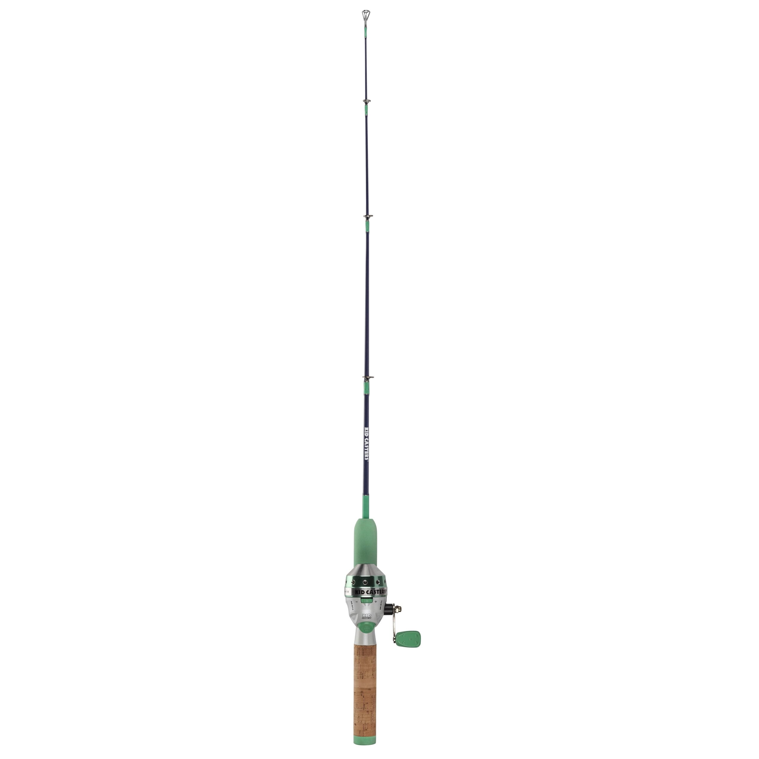 Kid Casters Youth Dock Spincast Combo Green Plastic