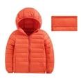 thumbnail image 1 of Kid Coat Lightweight Water-Resistant with Hooded Puffer Jacket Kids Winter Jackets 3-4 Years, 1 of 5
